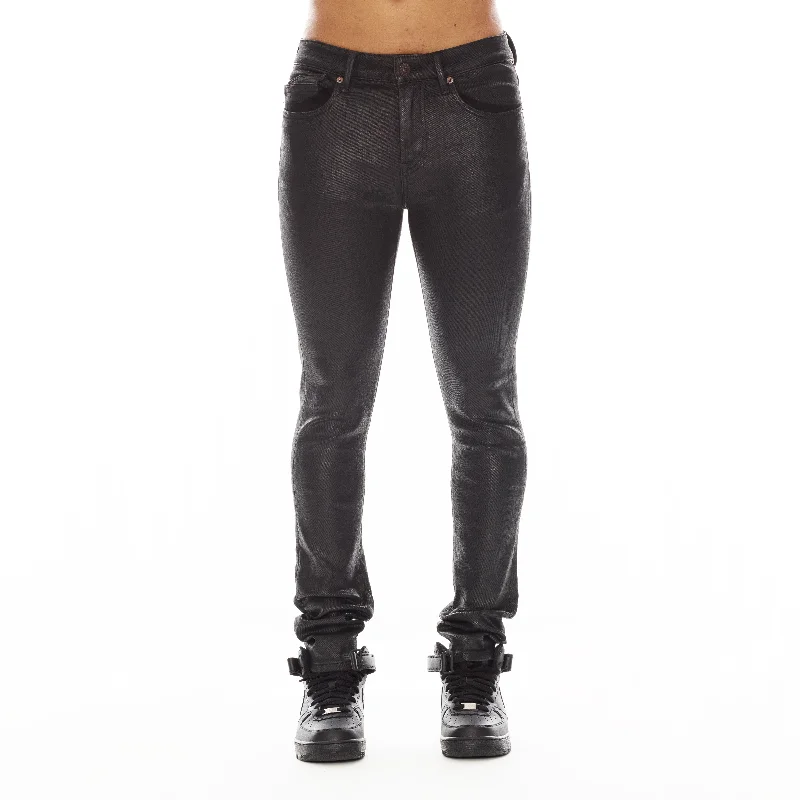 men's tailored pants-PUNK SUPER SKINNY IN BLACK