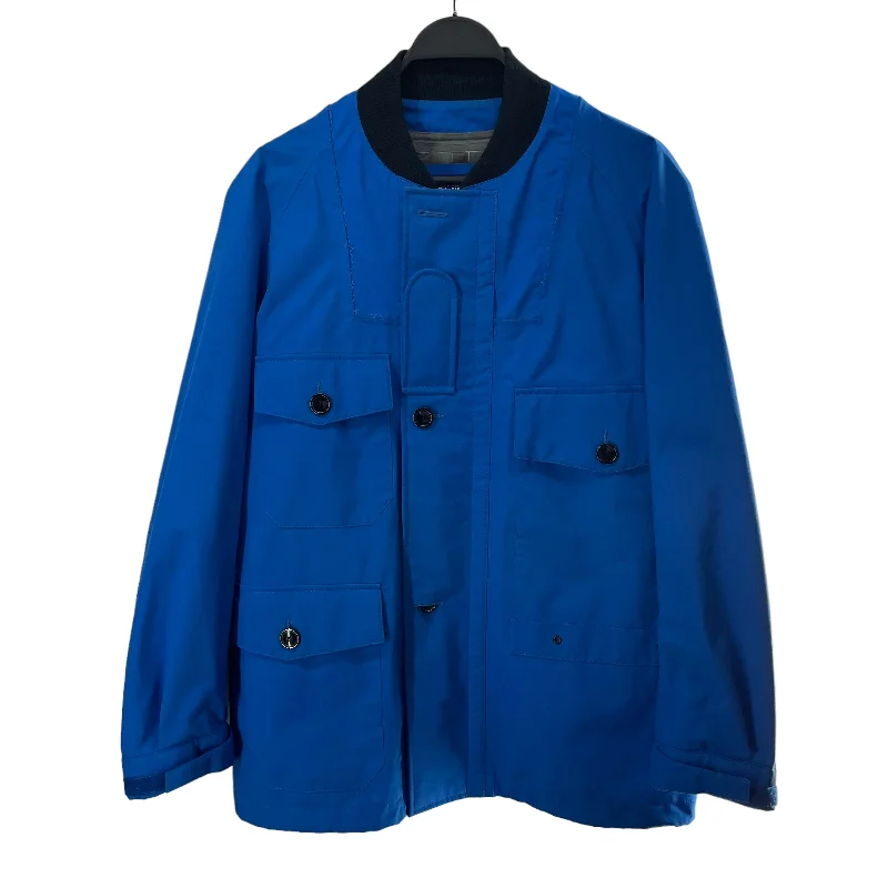 men's winter jackets-JUNYA WATANABE COMME des GARCONS MAN/Flight Jkt/M/Nylon/BLU/