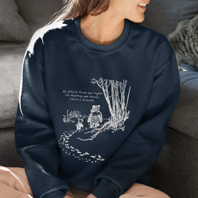 men's summer sweatshirts-Winnie-the-Pooh Sweatshirt