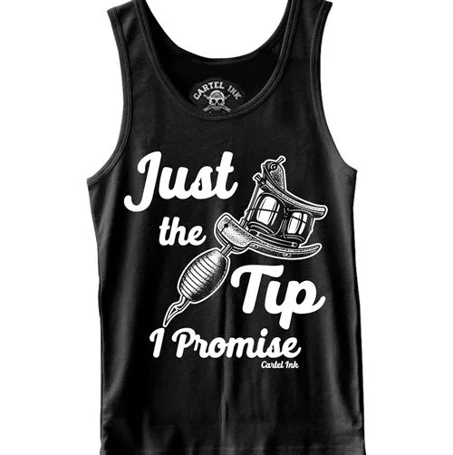 men's tank top casual-Tattoo Tip Men's Tank Top