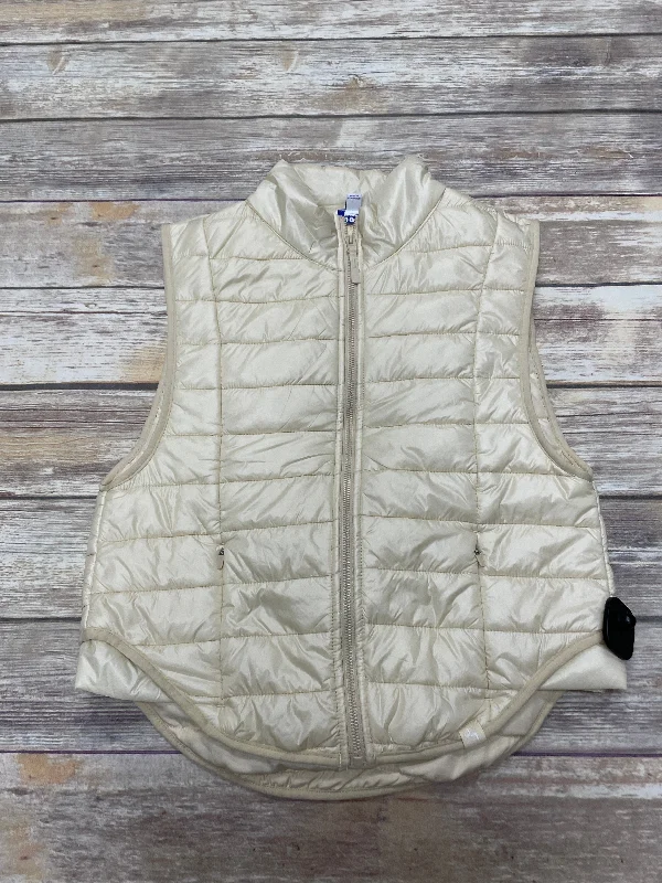 men's cool vests-Beige Vest Puffer & Quilted Joy Lab, Size S