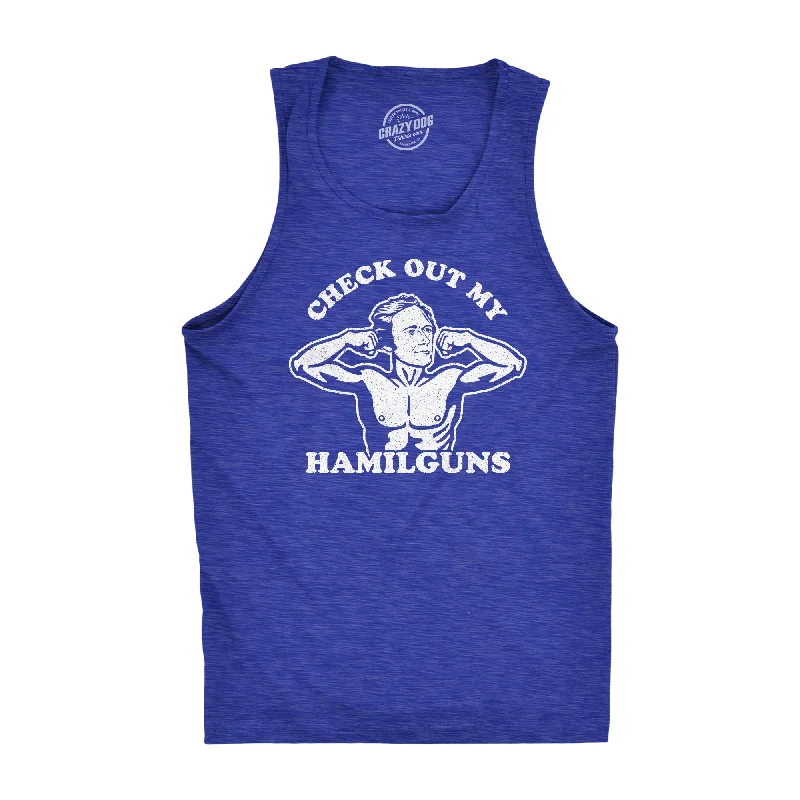 men's tank top best-Check Out My Hamilguns Men's Tank Top