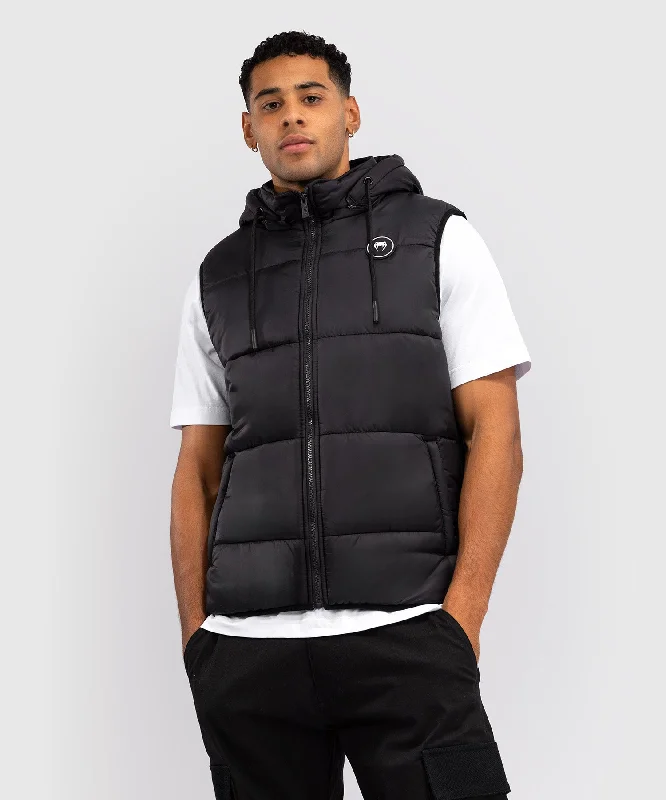 men's water-resistant vests-Venum Urban Guard Down Vest - Black