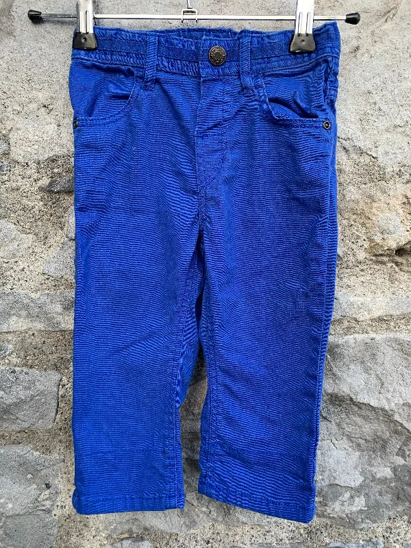 men's urban trousers-Blue jeans   6-9m (68-74cm)