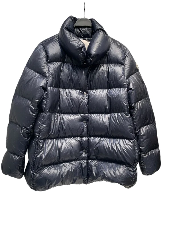 men's urban coats-MONCLER/Coat/5/Polyester/NVY/Cochevis Giuotto