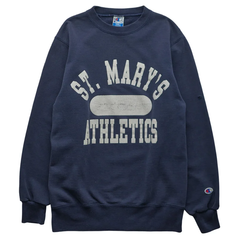 men's hooded sweatshirts-(XS/S) 90s St Mary's Athletics