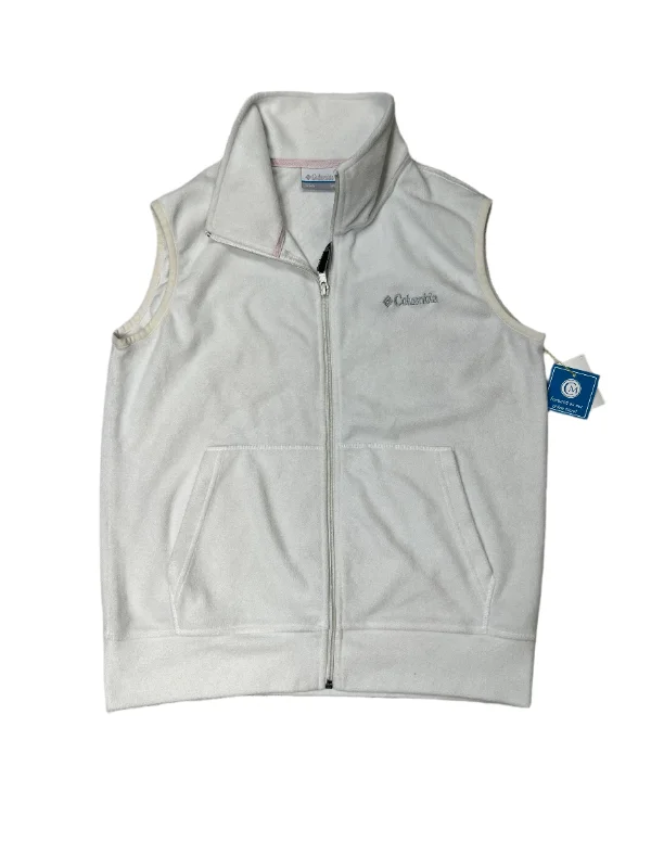 men's quilted vests-Vest Other By Columbia In White, Size: M