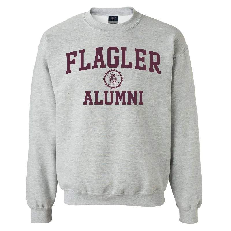 men's checked sweatshirts-Alumni Classic Crew