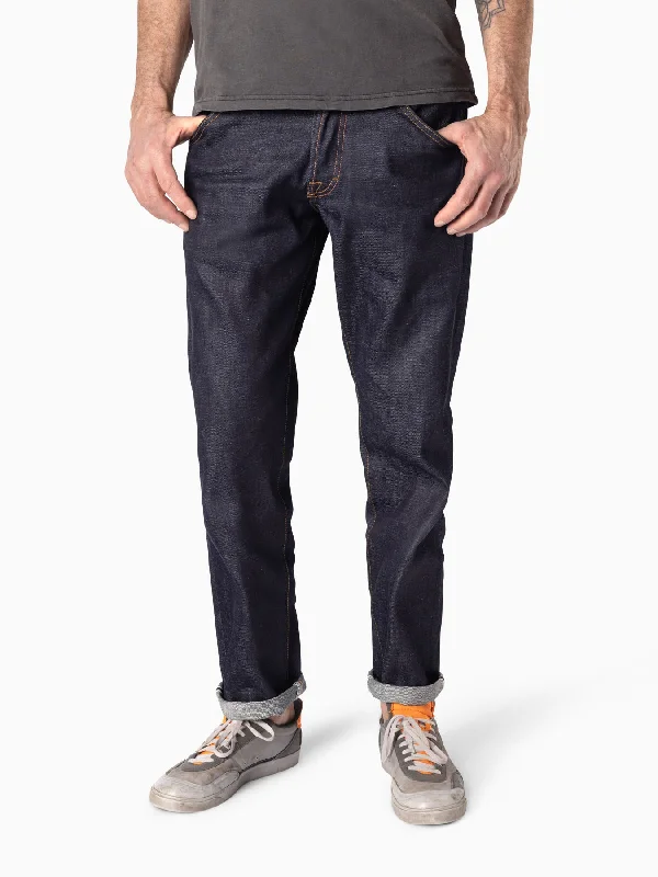 men's workout pants-Bricker 14oz. Natural Indigo